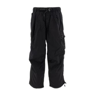 And Wander Pantalones Cargo Oversized - Trousers - Hombre - Negro - S