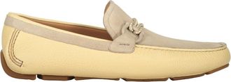 Ferragamo Heren, Schoenen, Beige, Maat: 43 1/2 EU Leer