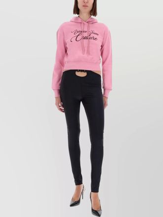 Versace Jeans Couture cropped knitted top