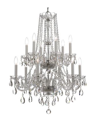 Crystorama 12-Light Traditional Crystal Chandelier
