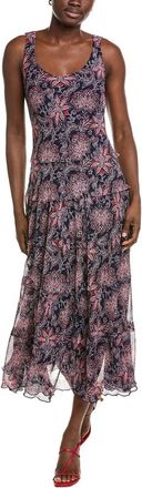 Jones New York Multi Tier Maxi Dress