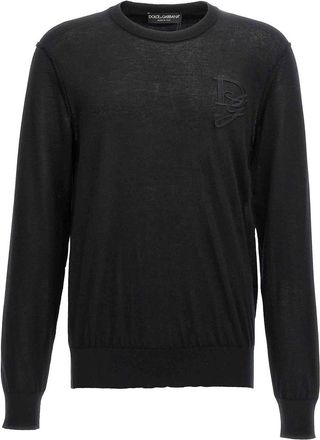 Dolce & Gabbana Logo Embroidery Sweater