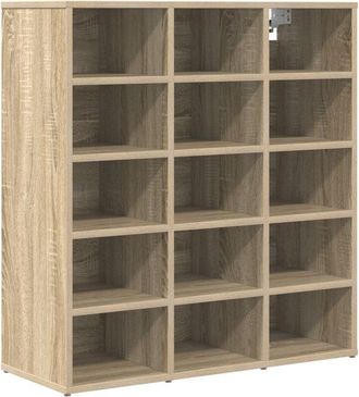vidaXL Vidaxl - Shoe Cabinet Sonoma oak 77.5 x 30 x 83.5 cm Engineered wood