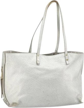 Chlo&eacute; Pre-owned Tote Bags, female, Gray, Size: ONE SIZE Pre-owned Dilan tote