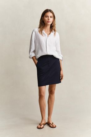 GANT Women Chino Skirt (44) EVENING BLUE