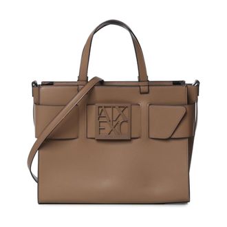 A|X Armani Exchange Borsa a spalla - - Bags - Donna - Marrone - ONE SIZE