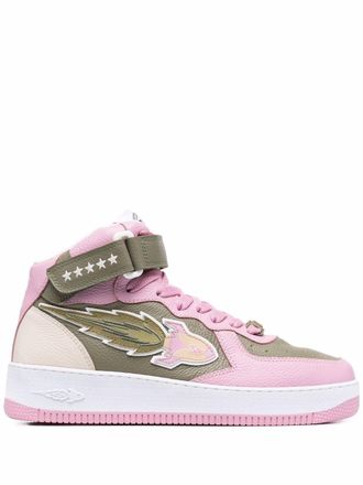 Enterprise Japan EJ Rocket mid-high lace-up sneakers - Green