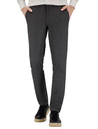 Gardeur katoenen broek Gardeur grijs