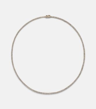 Anita Ko Hepburn 18kt gold choker with diamonds