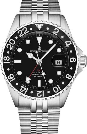 Revue Thommen Bracelet Watch Diver GMT Automatisch Horloge - Heren - Horloges - Zwart - ONE Size - Accessoires