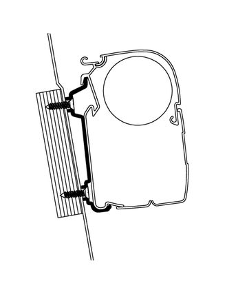 Thule Adaptateur De Stores Ford Transit Toit Sur&eacute;lev&eacute; - Thule