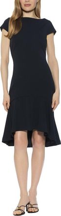 Alexia Admor Renata Cap Sleeve Flared Dress