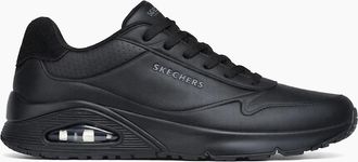 Skechers Mens Skechers UNO - TAILORED AIR Mens Casual Trainers Black - Size: 10.5