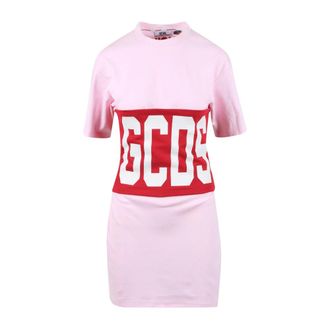 GCDS Gcds, Dames, Jurken, Roze, Maat: XS