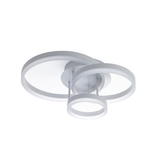 tomasucci RINGS ceiling light, white