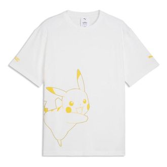 Puma x Pokemon Relaxed Graphic T-Shirt PUMA White 634914-02