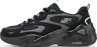 Skechers (WMNS) Skechers Stamina V3 Shoes Black Grey 896259-BBK