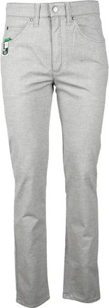 Club Of Comfort Mid-Rise Straight-Leg Trousers with Five-Pocket Design