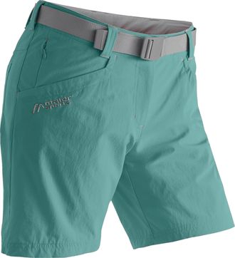 Maier Sports Funktionsshorts MAIER SPORTS Lulaka Shorts, Damen, Gr. 36, Normalgr&ouml;ssen, blau (mittelblau), 90% Polyamid, 10% Elasthan, Hosen Funktionsshorts, Damen 