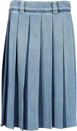 Miu Miu Mujer, Faldas, Azul, Talla: M