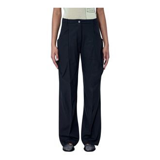 Kiko Kostadinov Wide Trousers, female, Black, Size: XS Centennial Trousers