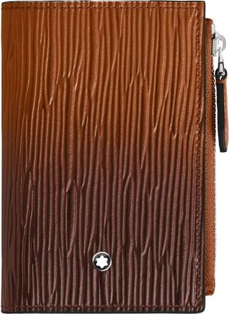Montblanc Mini Vertical Wallet 6cc in Corteccia Sfumato Leather