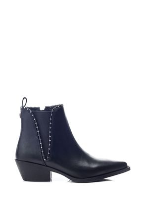 Moda in Pelle Moda in Pelle Womens Perah Black Boots Faux Leather - Size EU 39