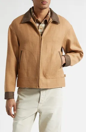 Visvim Strato Linen & Wool Jacket in Beige at Nordstrom, Size 4
