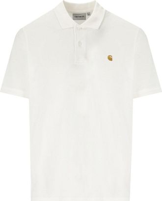 Carhartt Work in Progress S/S Chase Pique White Polo -Hemd