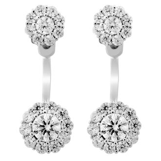 Orphelia Victoria WoMens 925 Sterling Silver Stud Earrings - ZO-7222 - One Size