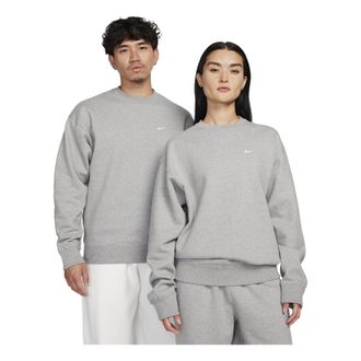 Nike Lab Swoosh Fleece Crewneck Grey DX1362-063