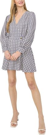 Ted Baker Wrap Puff Sleeve Mini Dress