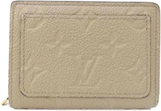 Louis Vuitton Pre-owned Portafoglio Bi-fold Monogram Empreinte - - Pre-owned - Donna - Beige - ONE SIZE