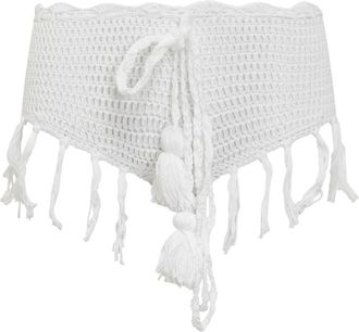 Matim&igrave; Shorts Bianco - Dames - Onderbroek - Wit - M - Katoen - Ondergoed