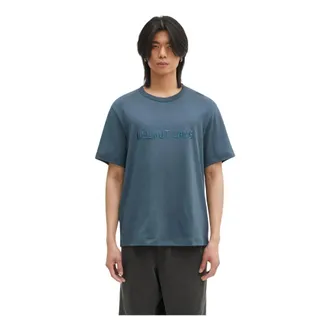 Helmut Lang Tops, Heren, Blauw, M, T-Shirts
