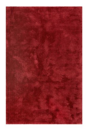 Esprit Alfombra rojo p&uacute;rpura de pelo largo y suave en microfibra 160x230