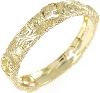 Gucci Yellow Gold (18K) Band Ring (Pre-Owned)