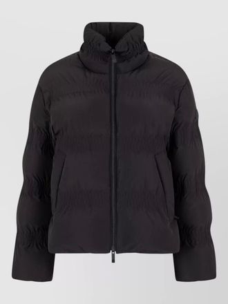 Moncler short down jacket ravignan high collar