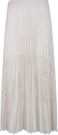 Avi&ugrave; Laser Plisse Skirt