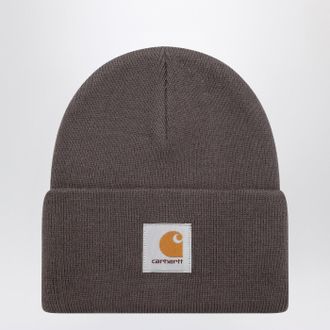 Carhartt Work in Progress Grey Acrylic Watch beanie