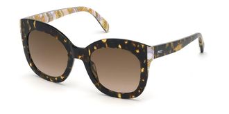 Pucci EP0097 52F Womens Sunglasses Tortoiseshell Size 51