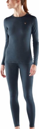 Fj&auml;llr&auml;ven Bergtagen Thinwool Long Johns Leggings In Mountain Blue