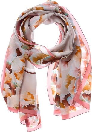 Jimmy Choo London Logo Silk Scarf
