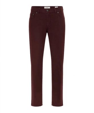 Brax Mens Marathon 4 Seasons Cooper Fancy Pant In Vineyard