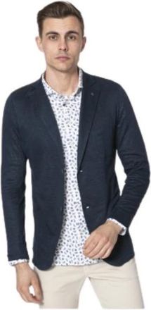 Gran Sasso Blazer - Heren - Blazers - Blauw - L - Jassen