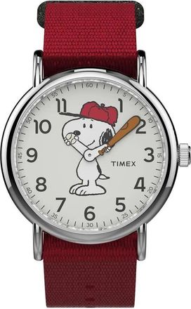 Timex Timex X Peanuts White Dial Ladies Watch TW2R41400