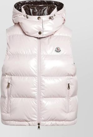 Moncler down sleeveless puffer jacket