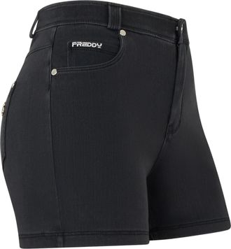 Freddy Shorts denim da donna con vita regular lavaggio scuro