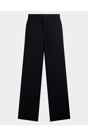 Bally Christmas Capsule Pants in Twill in Blue at Nordstrom, Size 50 Eu
