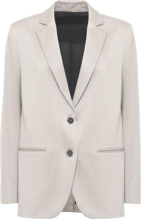 Roberto Ricci Design Single-breasted Blazer - Dames - Blazers - Beige - S - Jassen